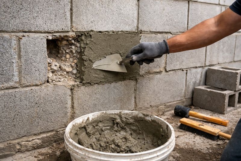 Block Wall Repair in Ashland, VA