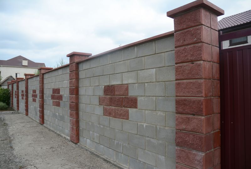 Brick Fence Repair in Midlothian, VA