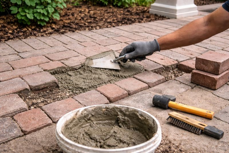 Brick Floor Repair in Midlothian, VA