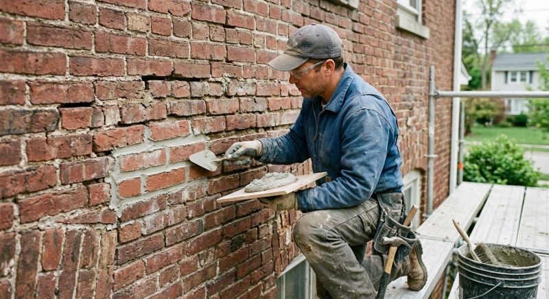 Brick Masonry Repair in Moseley, VA