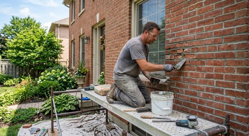 Brick Masonry Restoration in Midlothian, VA