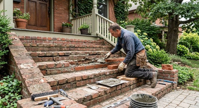 Brick Repair in Dinwiddie County, VA