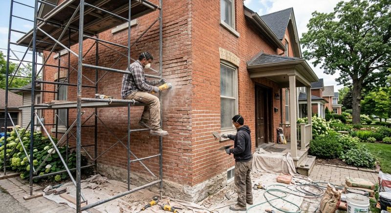 Brick Restoration in Midlothian, VA