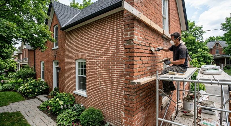 Brick Restoration in Moseley, VA