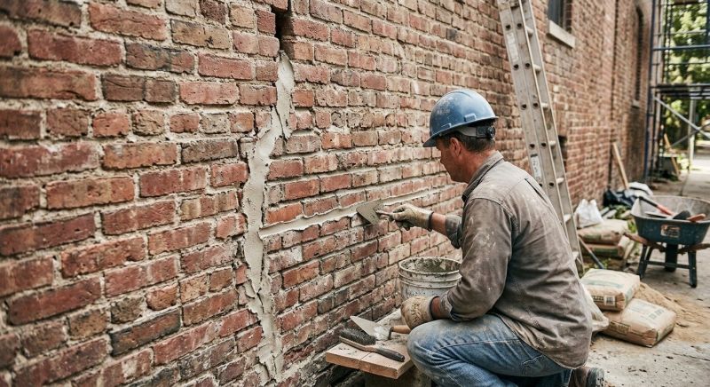 Brick Wall Repair in Chester, VA