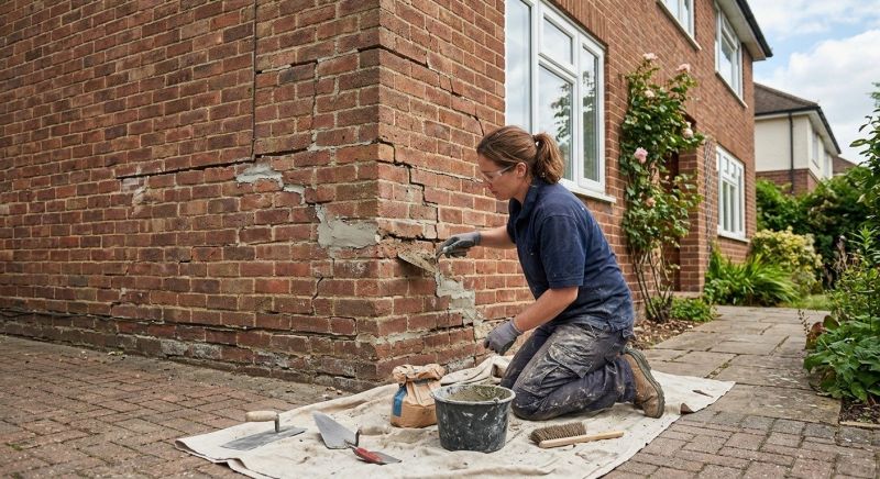 Brick Wall Repair in Chesterfield, VA