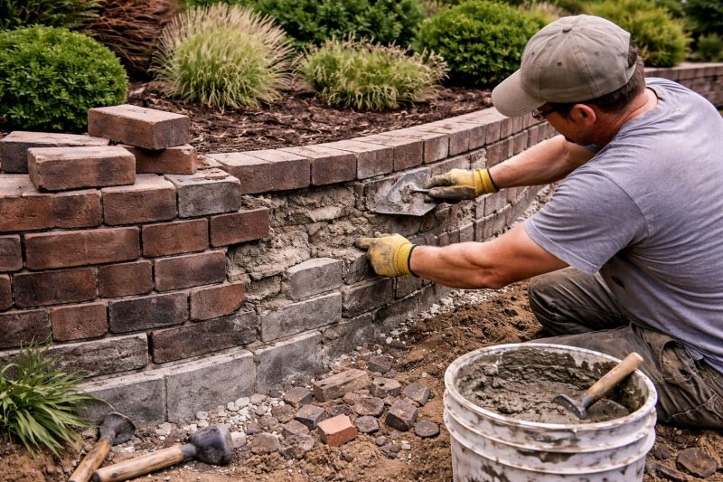 Brick Wall Repair in Hanover County, VA