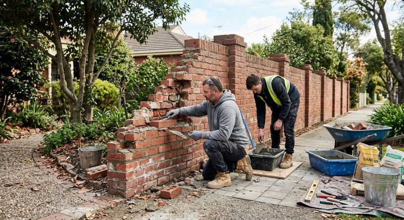 Brick Wall Repair in Hanover County, VA