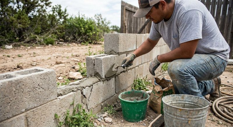 Concrete Block Repair in Mechanicsville, VA