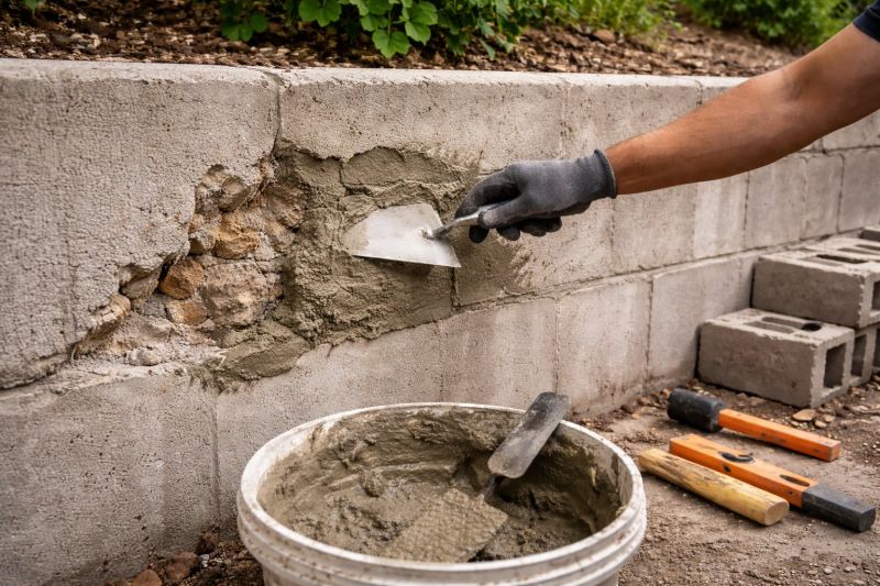 Retaining Wall Repair in Chester, VA