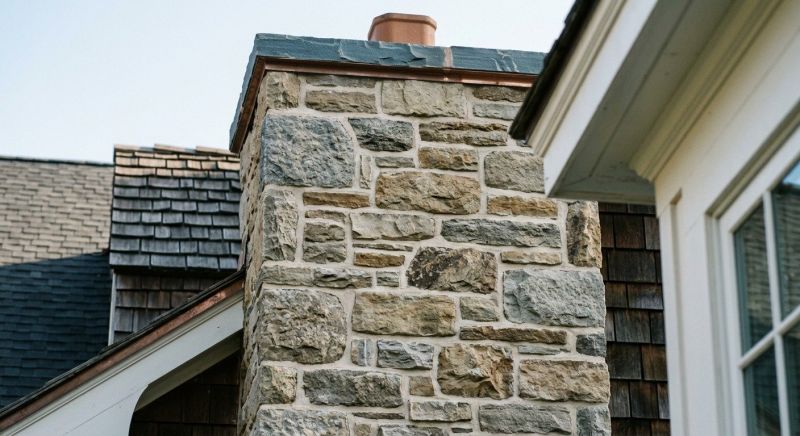 Stone Chimney Installation in Chesterfield County, VA