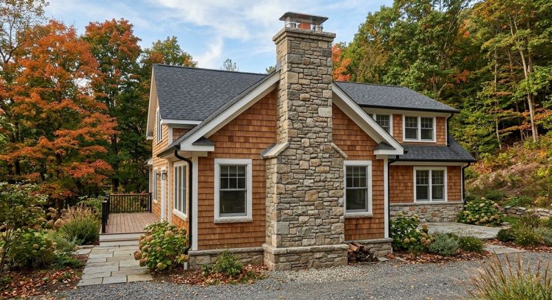 Stone Chimney Installation in Dinwiddie, VA