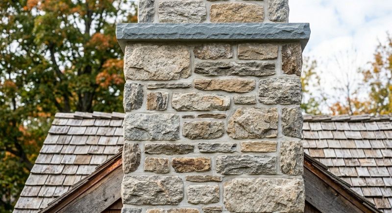 Stone Chimney Installation in Midlothian, VA
