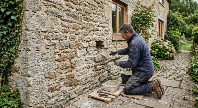 Stone Masonry Repair in Chesterfield County, VA