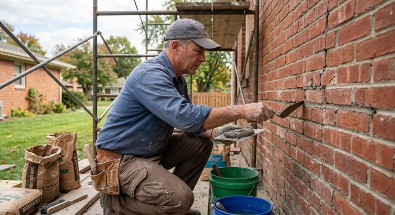 Stone Masonry Repair in Dinwiddie County, VA