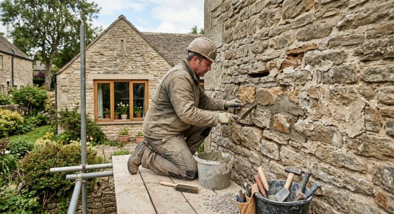 Stone Masonry Repair in Midlothian, VA