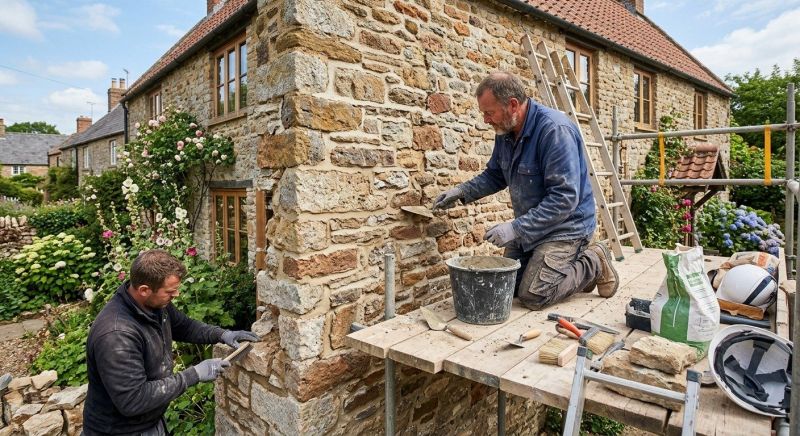 Stone Masonry Repair in Powhatan, VA