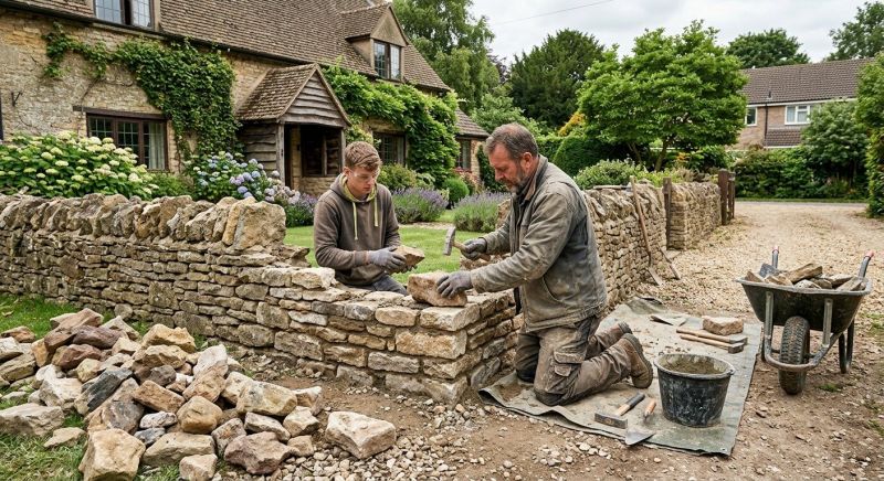 Stone Wall Repair in Chesterfield, VA
