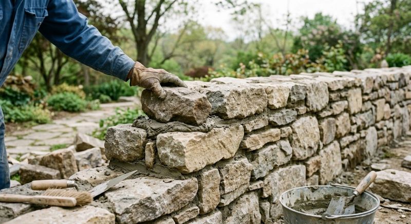 Stonework Installation in Midlothian, VA