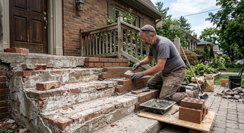 Stonework Repair in Amelia County, VA