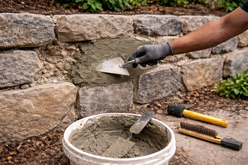 Stonework Repair in Glen Allen, VA
